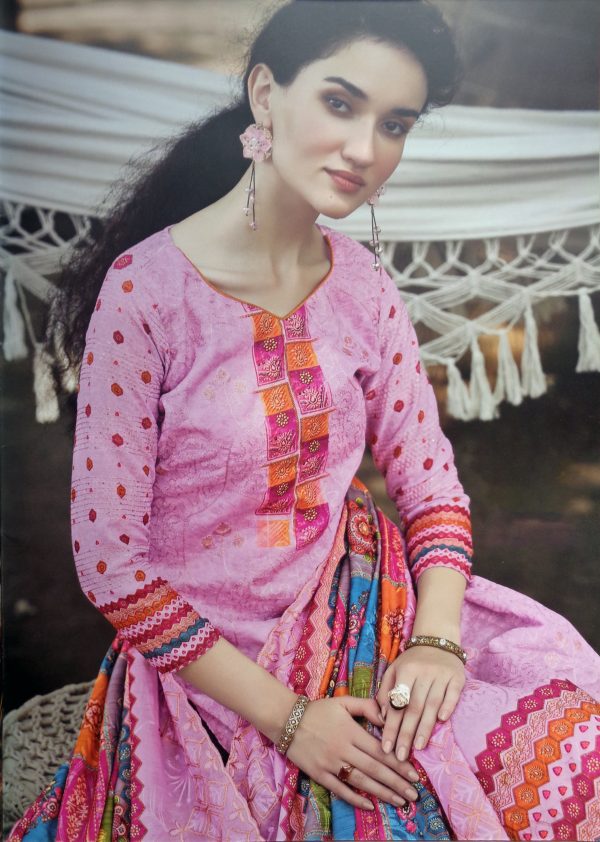 এক্সক্লুসিভ - প্রিমিয়াম এমব্রডারি ডিজাইন থ্রী-পিস - Image 3
